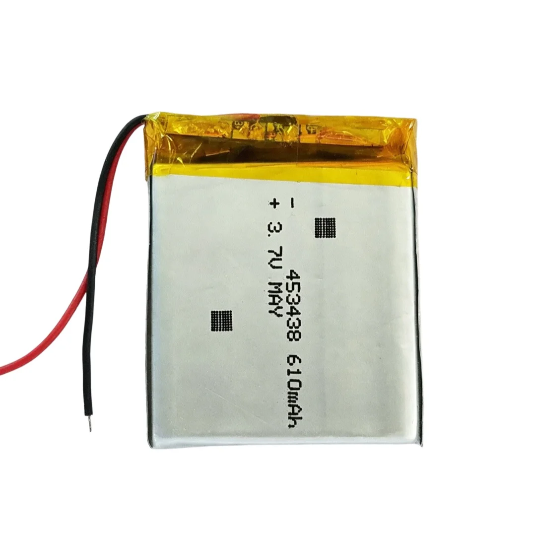 

453438 Lithium Battery 610mAh 3.7V Compatible 473638 453440 453540 For Card Speaker Car Navigator