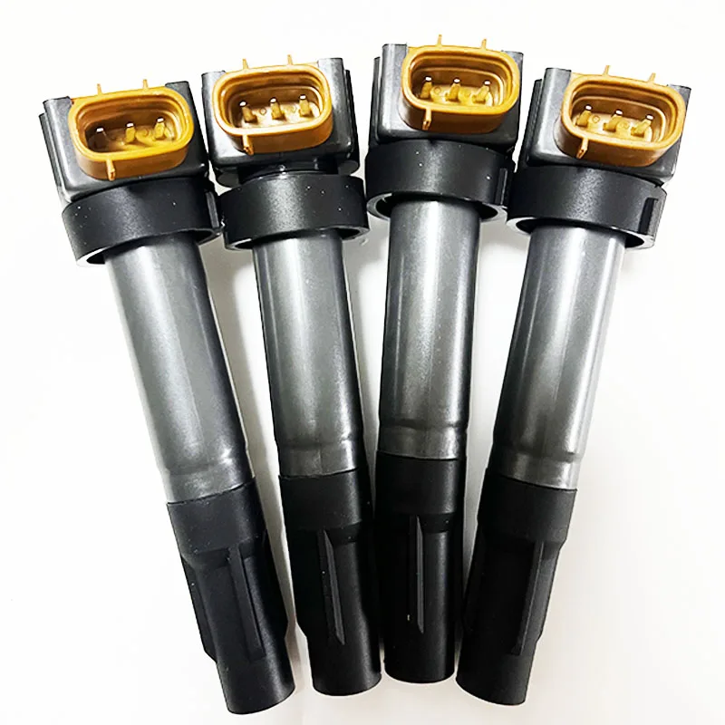 4 PCS IGNITION COIL FOR SUZUKI GRAND VITARA II JB424 KIZASHI SWIFT IV SX4 K12B M16A J20A J24B ENGINE 1.2 1.6 VVT 2.4 2006- 33400