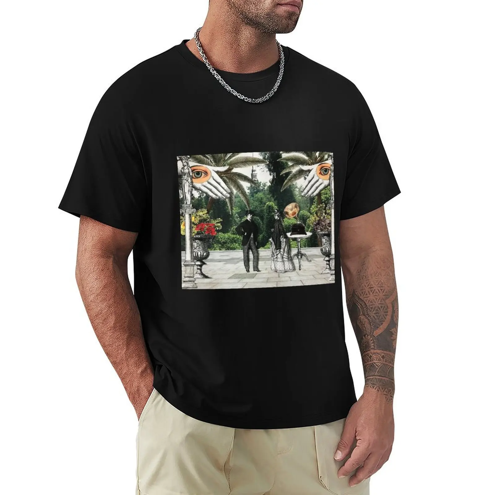 The Victorian forest T-Shirt customs plain Short sleeve tee plus size tops t shirts for men cotton