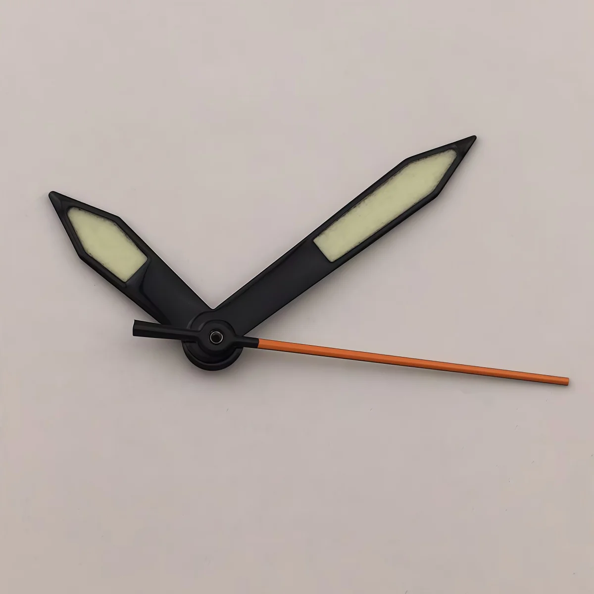Watch Pointer Green Luminous Pointer with Black and Orange Two-Color Second Hand Suitable for NH35 NH36 ETA2824 PT5000 Movement