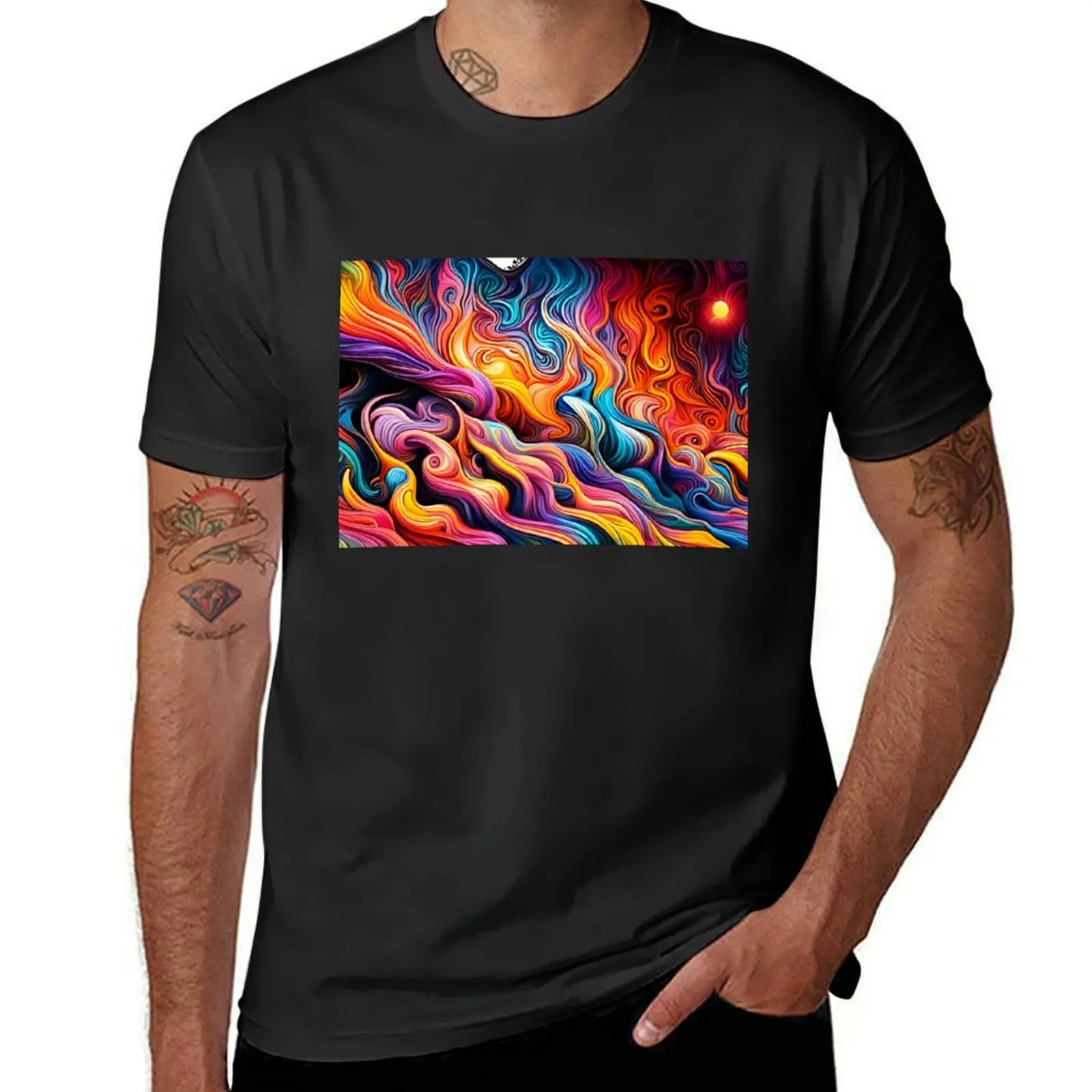 

Smoke Nebula T-Shirt sports fans Aesthetic clothing oversizeds aesthetic clothes oversized t shirt men