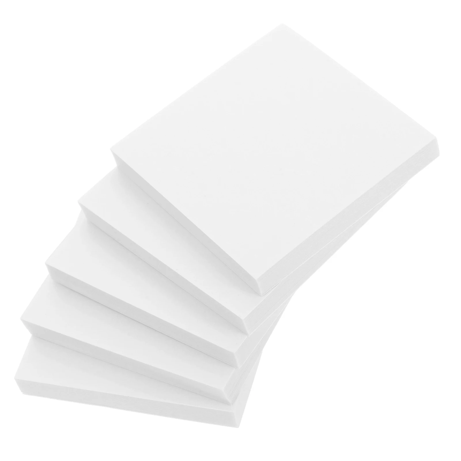 

5 Sets Double-sided Coloring Paper Painting Palette Diy Tray Thicken Coated Mixing Papers