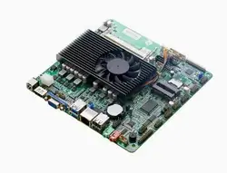 A6-5345M Mini-ITX Moederbord Onboard CPU A70 IPC SBC Embedded Ultradunne Moederbord met 2COM LAN DC-12V VGA LPT DDR3