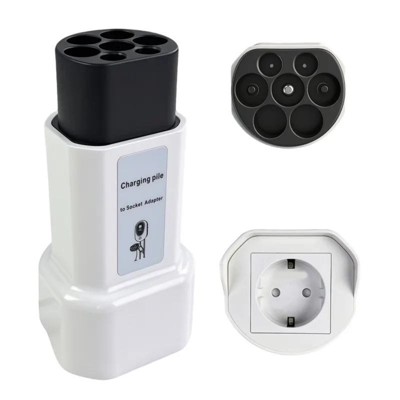 A30P-Type2 Portable Discharger For Outdoor Camping EV Conversion Schuko Socket Energy Electric Vehicle Discharge 220V EU Plug
