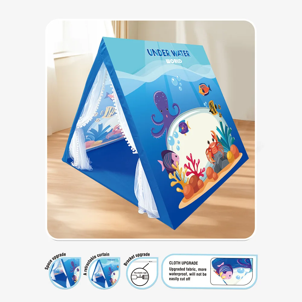 Triangle Tent Large Space Baby Holiday Gifts Indoor Games Tent Best Indoor Outdoor Kids Toys