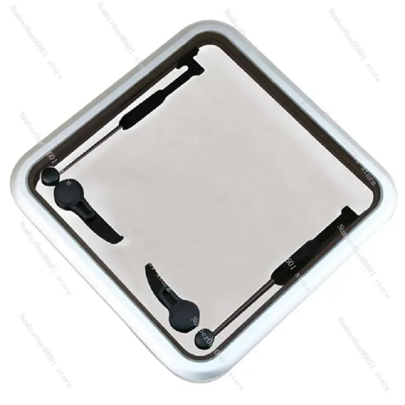 

Yacht Marine Aluminum Alloy Square Deck Acrylic Sunroof Escape Window Tempered Glass Sunroof