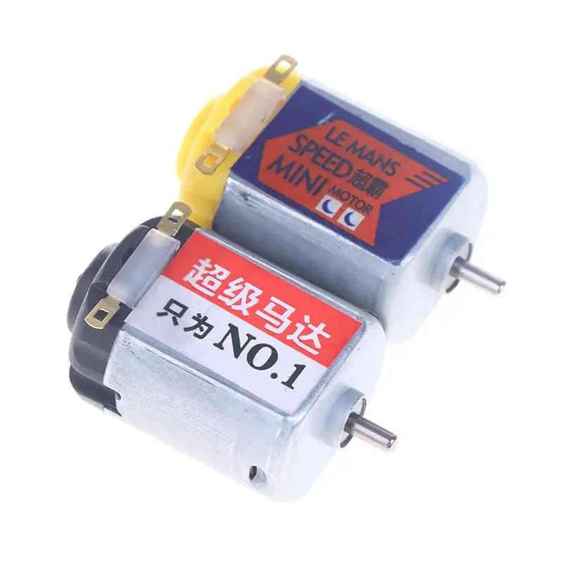 DC 3-8.4V 45000RPM Mini 130 Carbon Brush Motor F-130 High Speed Strong Magnetic Micro Motor For Mini 4WD Racing Car Model Toy