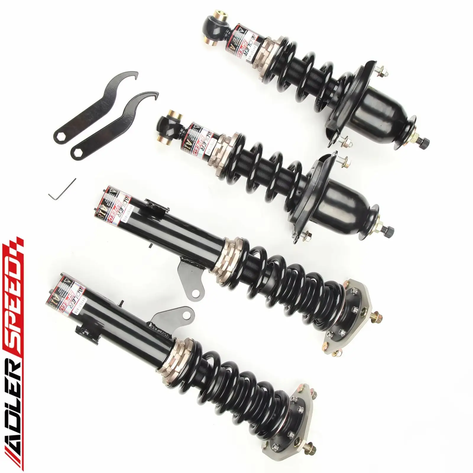 

S ADLERSPEED 18 Way Damping Adjustable Coilovers Suspension Kit For Scion TC 2005-2010 ANT10