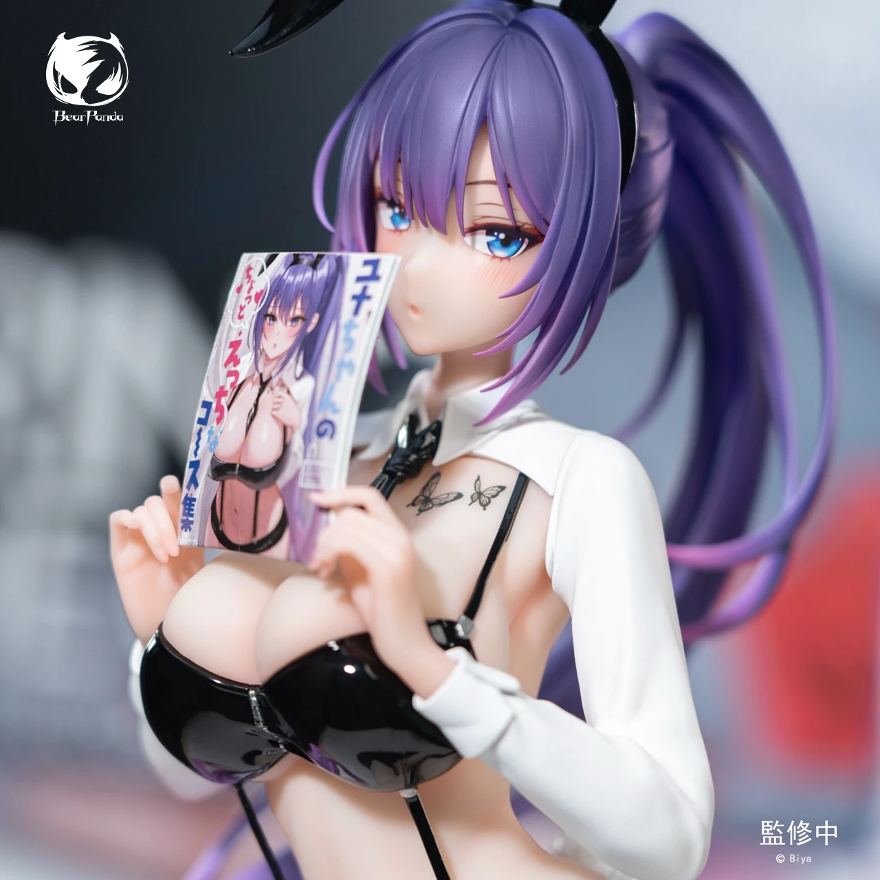 Original Yuna Youna Bunny Girl Action Anime Figur PVC Sammler modelle Puppen Bear panda Statuette