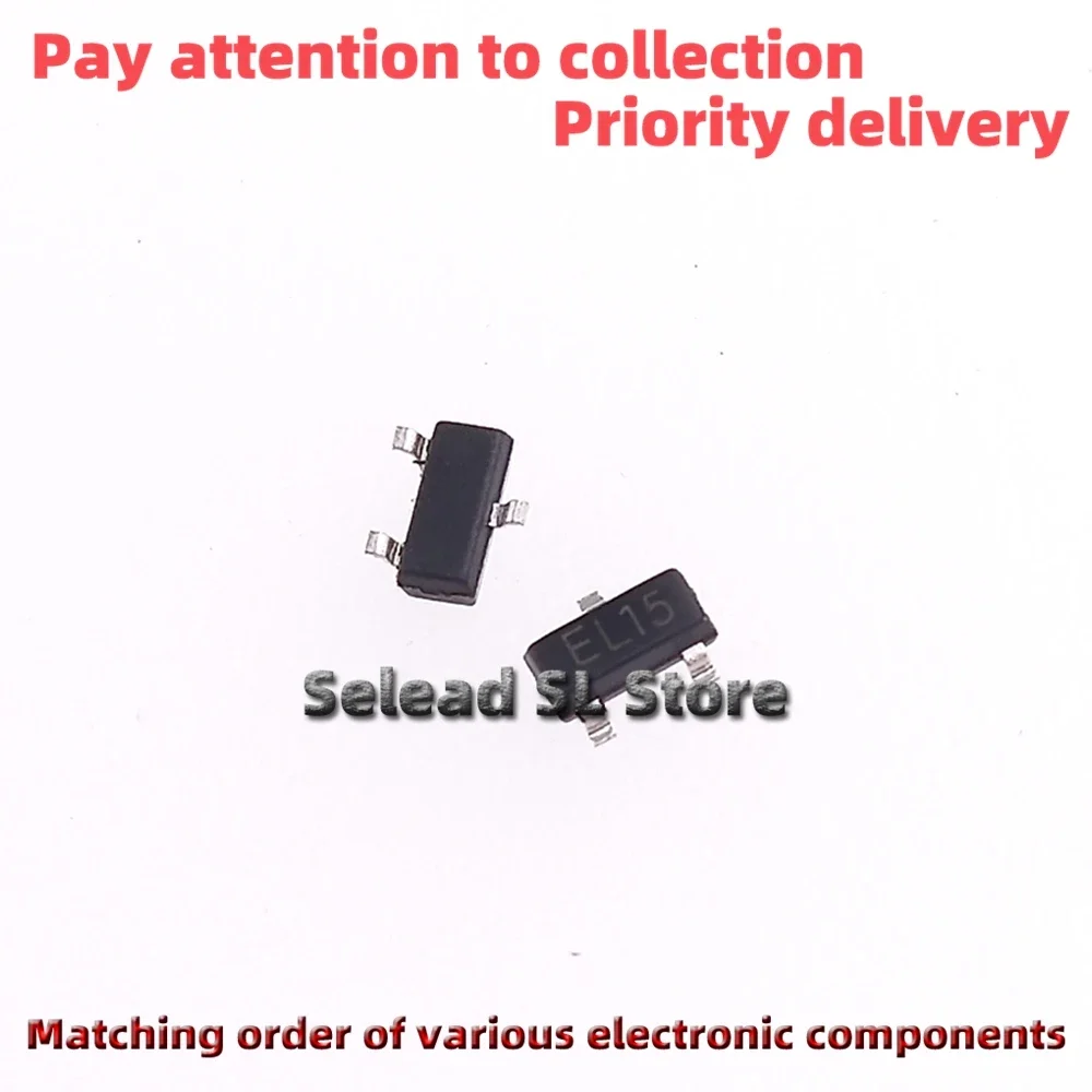 500 Buah/Lot ESDA14V2L Silkscreen :EL15 SOT-23 Dioda Perlindungan Elektrostatik ESD/TVS Baru