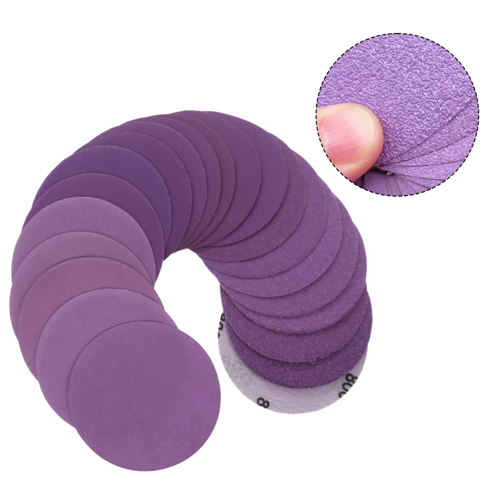 

Premium 3-Inch Sanding Discs - 40Pcs, 320 Grit Sandpaper For Wet & Dry Use! 240# 320# 800# 1000# 2000# Abrasives Tools