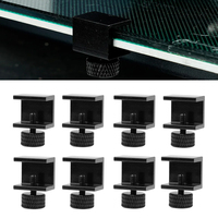 8 Pcs Glass Heatbed Clips Clamps Adjustable for Ender 3/pro/V2/3S/Ender 5/CR-10,CR-20 PRO,CR-10S Pro 3D Printer Fixed Clips