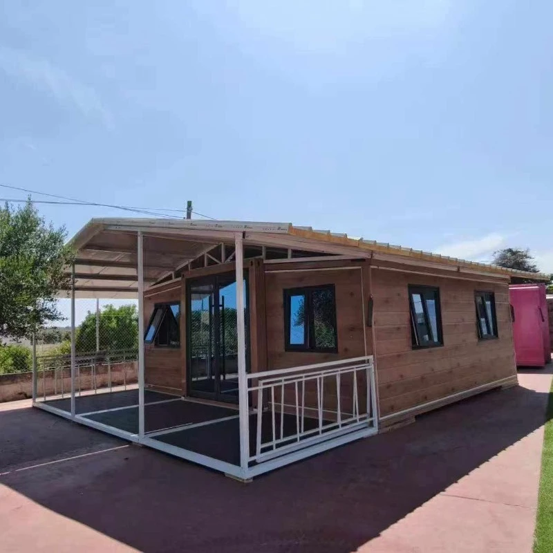 Luxury Container House Flat Pack Modular Prefabricated Folding Container Tiny Homes Villa Expandable Container Houses for Spain