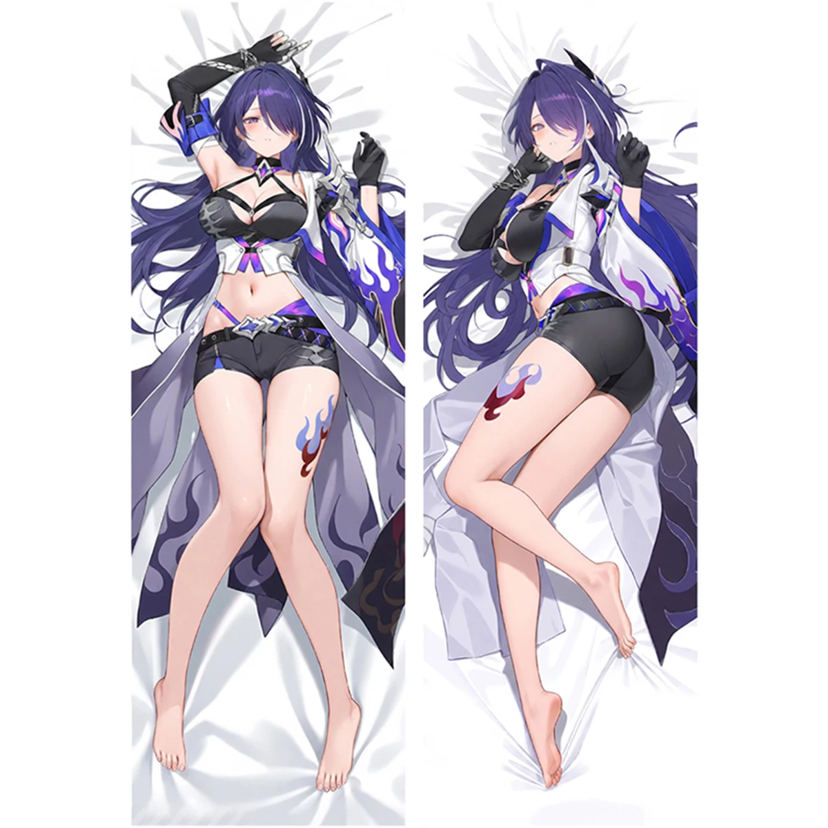 Acheron Large Dakimakura Cover Anime Girl Long Life Size Equal Body Pillow Case Customized Printed Waifu Gift