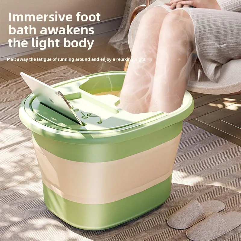 Foot Bucket Foldable Thermal Insulation Fumigated Calf Household Portable Foot Bath Constant Temperature Foot Wash Basin