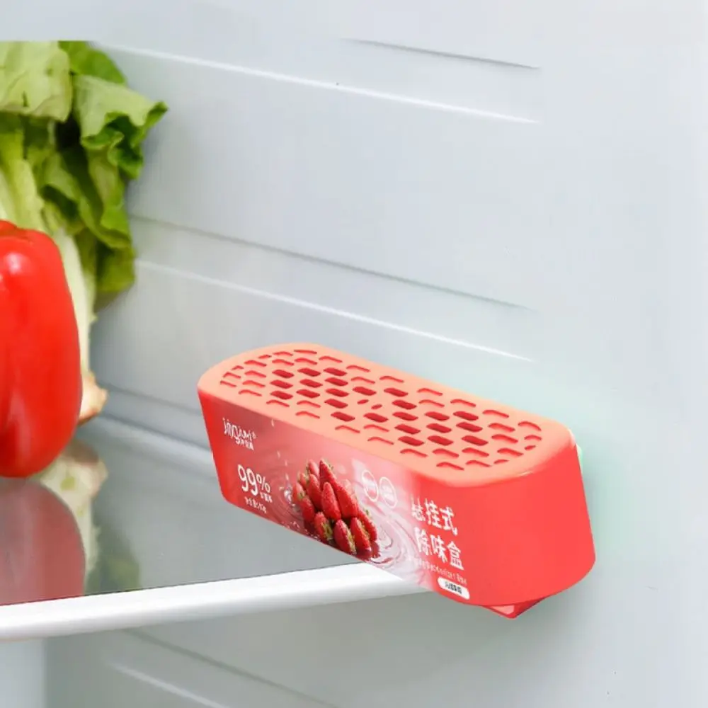 Activated Carbon Fridge Air Freshener Hanging Deodorizing Box Kitchen Freezer Odor Neutralizer Home Cleaning Supply