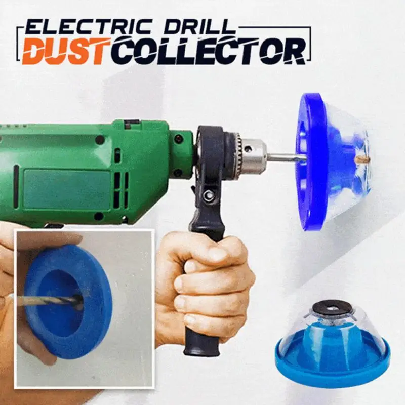 Z30 Dropshipping ELECTRIC DRILL DUST COLLECTOR CATCHER ATTACHMENT DEBRIS BOX FITS MOST DRILLS DIAMETER 4-10mm RILLING ACCESSORY