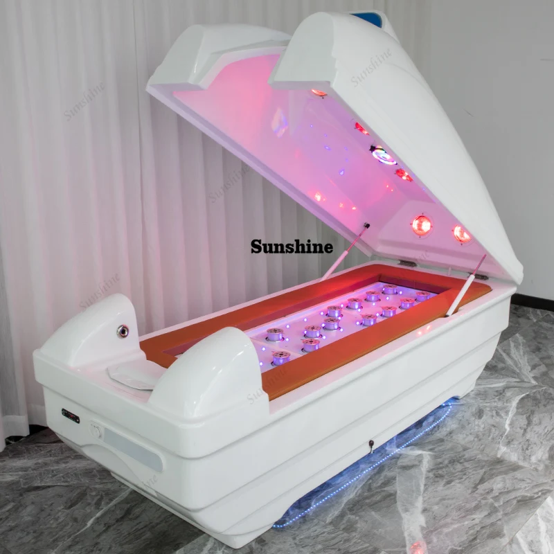Open flame moxibustion bed automatic physiotherapy moxibustion one-click ignition beauty salon  FT
