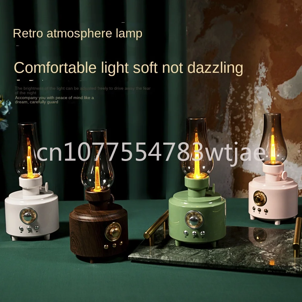 

Creative kerosene lamp speaker light new Bluetooth portable Bluetooth speaker