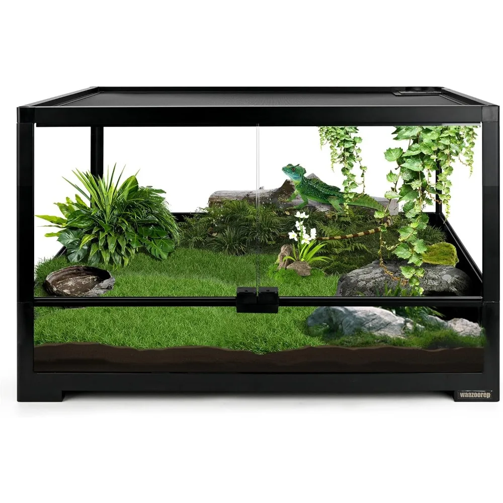 23 Gallon Reptile Terrarium Glass Tank 24