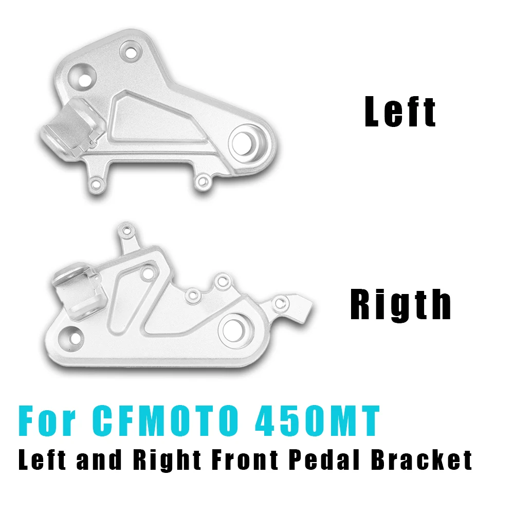 

For CFMOTO 450MT 450 MT MT450 Front Pedal Bracket Motorcycles Accessories Foot Pedal Stand Left Right Connection Plate