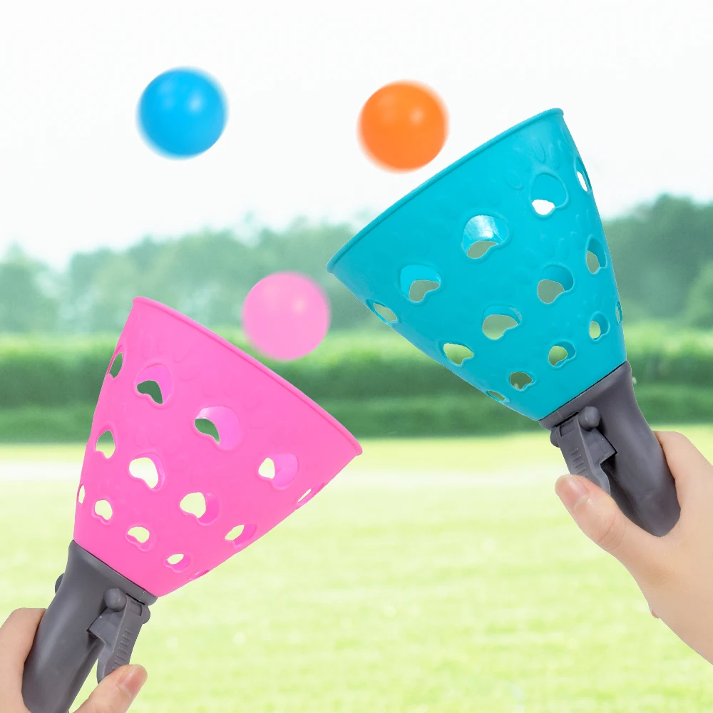 Outdoor Indoor Pass-Catch Ball Game for Kid Catching Ball Family Games Toy for Summer Beach Interaction Party Outdoor Activities