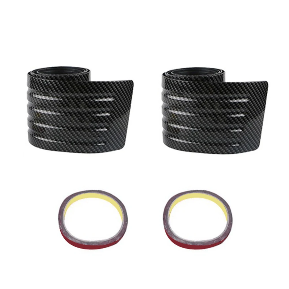 Car Trunk Loading Protector Strip 2pcs 90cm Rubber Anti-Scratch Anti-Collision Guard Compatible with Most Vehicles