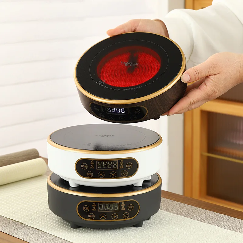 Smart Ceramic Stove Tea Stove Hot Plate 7 Gear Timing Heating Furnace Mini Tea Maker Water Boiler 1300W