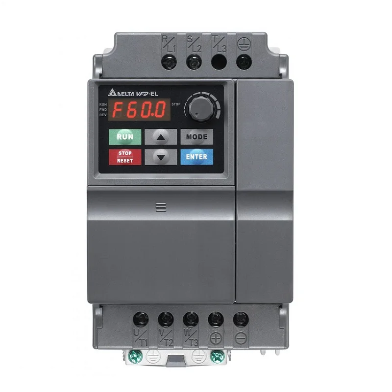 0.75KW 1.5KW 2.2KW Delta VFD-EL VFD, Inverter, AC Drive VFD007EL21W VFD015EL21W VFD022EL21W