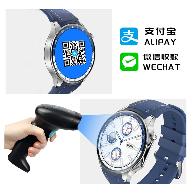 2024 ultimo orologio elettronico intelligente da uomo di fascia alta Alipay pagamento offline chiamata Bluetooth orologio torcia yoga orologio da donna