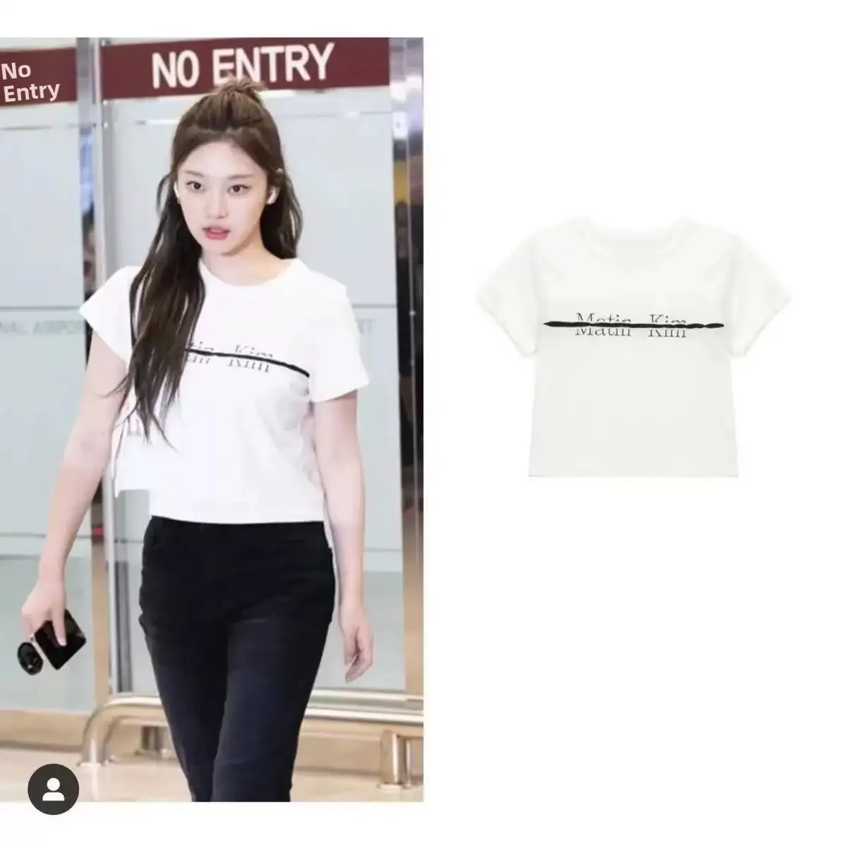 

Футболка с принтом ort Sve, хлопковый летний топ с разрезом и буквенным принтом, впитывающий пот, облегающий круглый женский топ длиной Ne ort