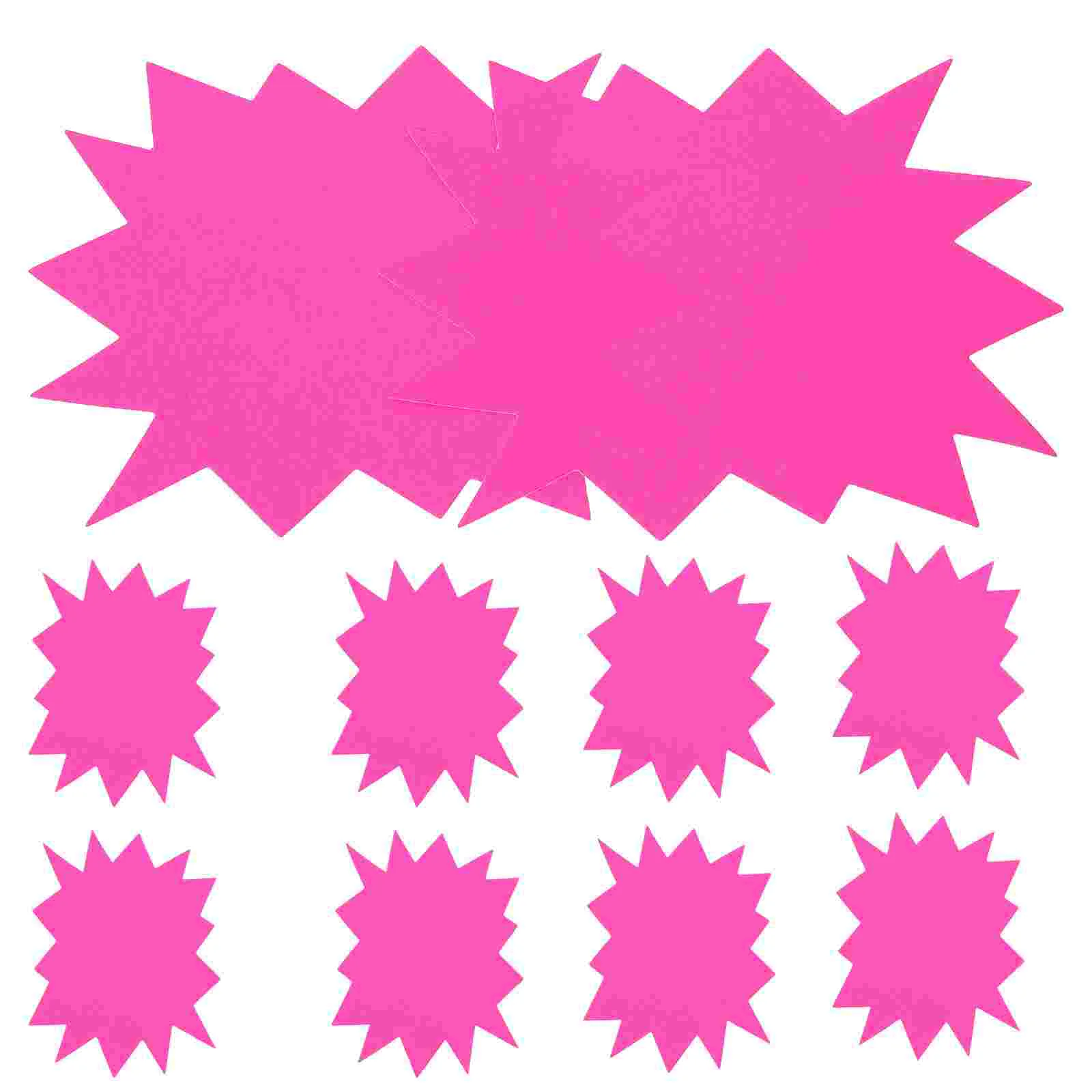 30 Stück Zeichen fluor zierende Zeichen Einzelhandel Preis schilder Etiketten halter platzen Papier Display Bulletin Board Dekor