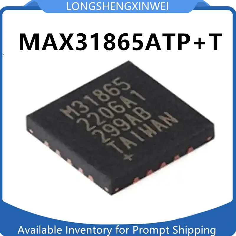 1PCS NEW MAX31865ATP+T MAX31865ATP QFN-20-EP RTD Digital Converter Chip Original