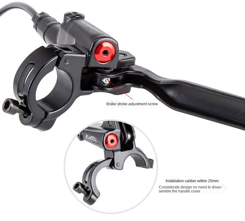 Eslnf mt200 mt201 m315 mtb Mountainbike hydraulischer Scheiben brems satz enthält mt200 bremshebel rotor rt56 rt54 rt26 rt30 hs1 g3 – Detail 8