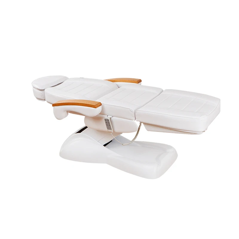 

Массажный стол-кушетка SPA с электроприводом, вращающийся, из синтетической кожи, для косметологических процедур, 4 мотора, кресло для салонов красоты и медицинских учреждений