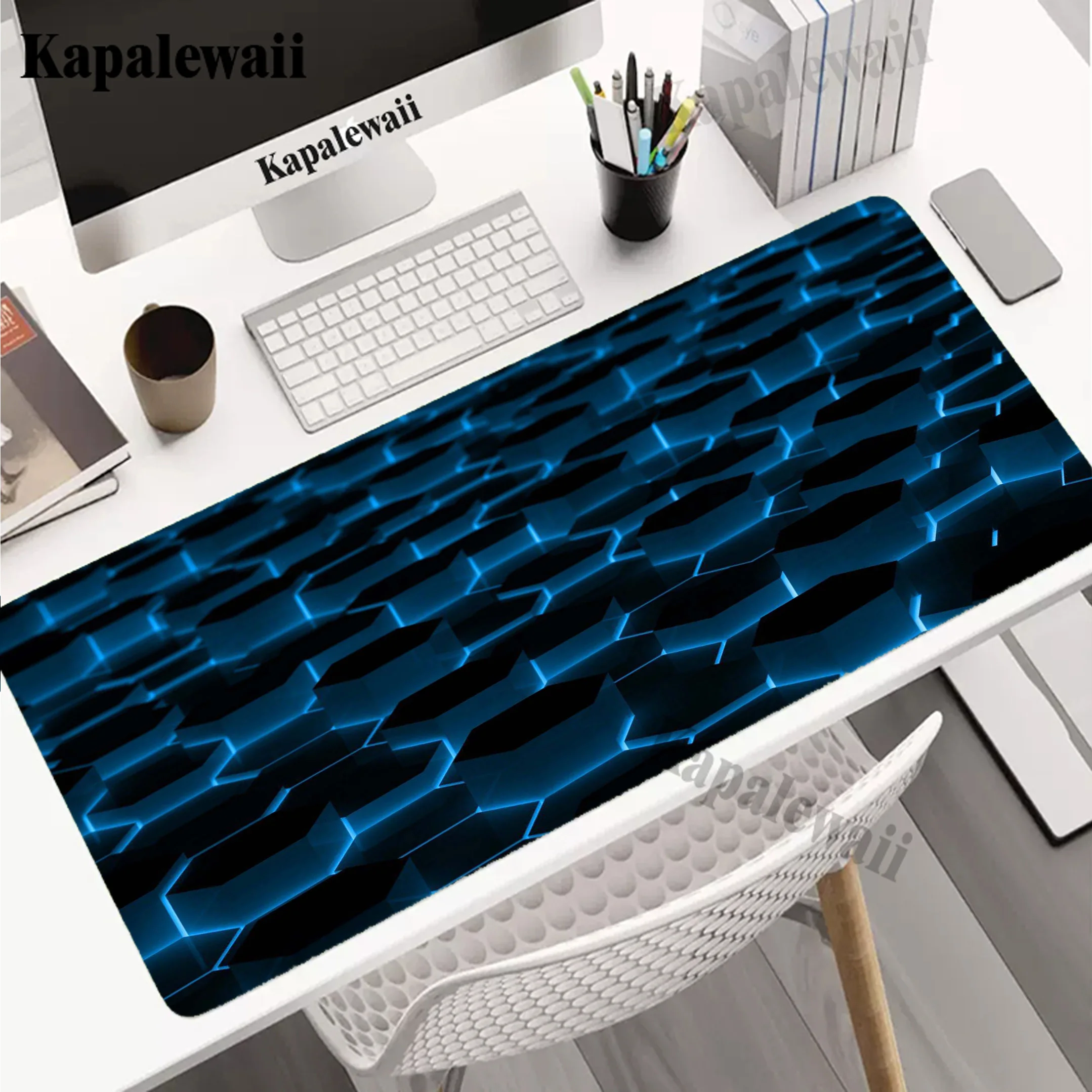 

Geometry Gamer Mouse Pad Mousepads Locking Edge Mouse Mat Anti-slip Gaming Mousepad Notebook Keyboard Pads Tapis De Souris