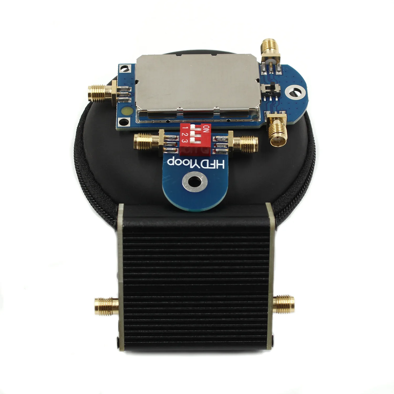 Shortwave Small Loop Antenna 50K-500MHz Full Band Magnetic Loop Active Receiving Antenna for HF AM FM VHF UHF SDR