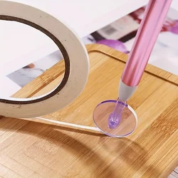 1 Set Of 5rollers Adhesive Tape Tools Point Drill Pen Scroll Wheel Easy 5D Diamond Painting Fast Roller Picking-up Tip Tools
