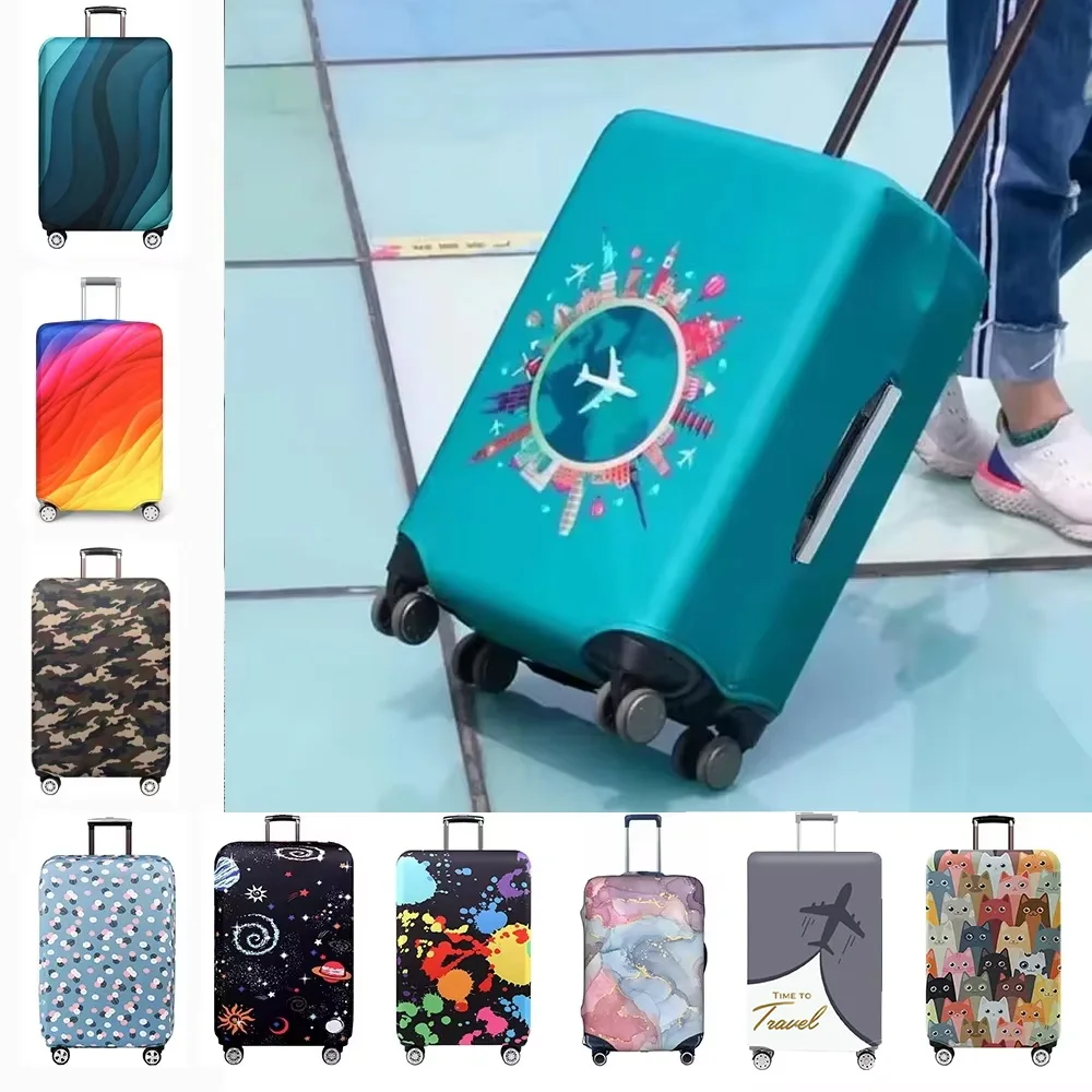 Luggage Cover Suitcase Cover Protector Suitcase For 18-32 Inch Luggage Boot Washable Prevent Scratches Travel Accessories