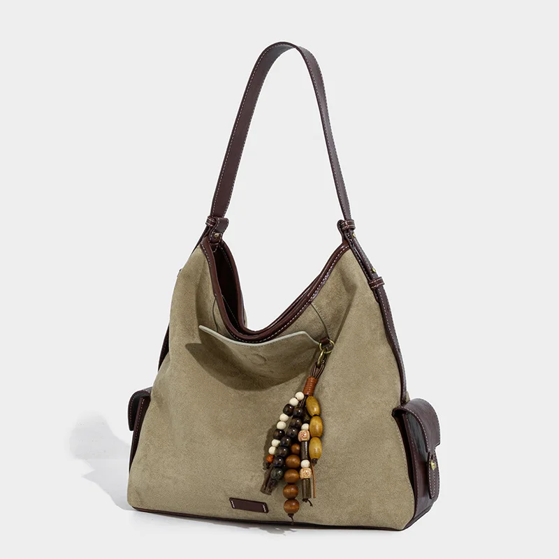 

Супер огненная матовая кожаная сумка подмышки, новинка 2023 года, высококачественная портативная универсальная простая сумка через плечо большой вместимости