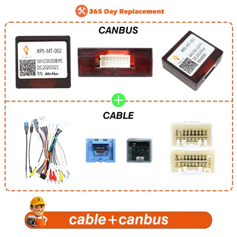 For Mitsubishi PAJERO SPORT TRITON ECLIPSE ASX Outlander Wiring Harness Power Cable Car Radio Canbus Box MT-SS-07/RP5-MT-002