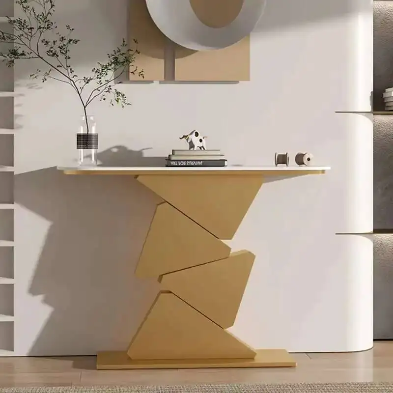 

Beauty Modern Aesthetic Luxury Console Marble Table Trendy Console Table Entryways Aesthetic Tisch Wohnzimer Home Furniture