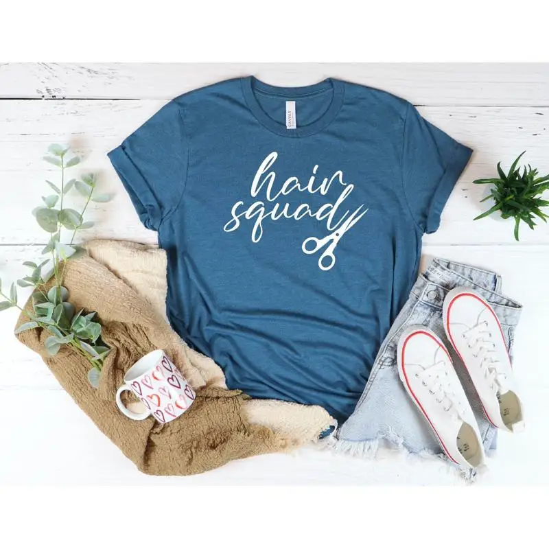

Hair StylisT T Shirt Squad Dresser Hairdresser Hairstylist