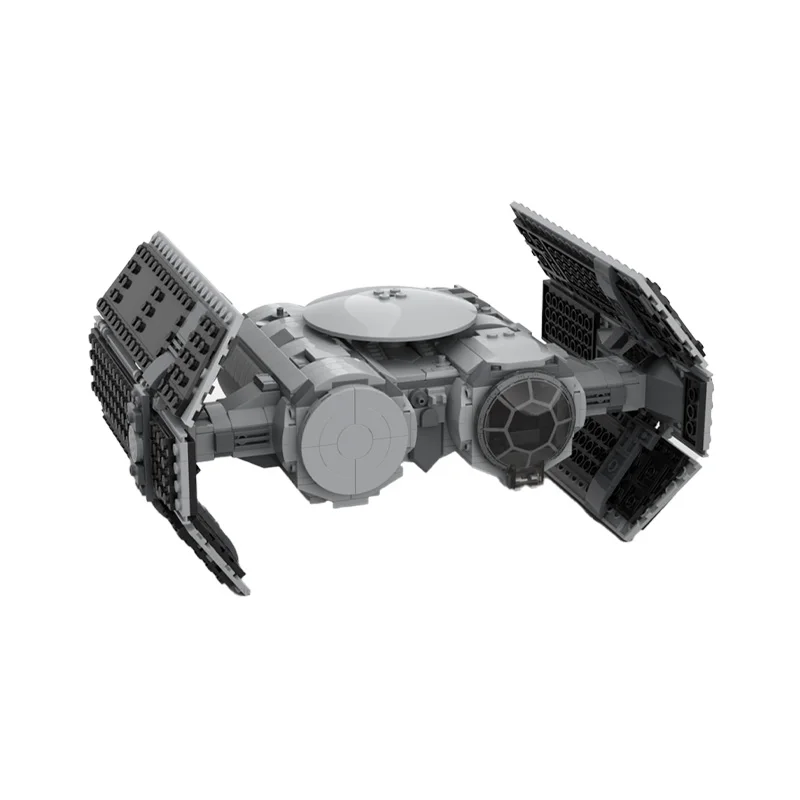 سلسلة الفضاء اللبنات 733 قطعة MOC ستار معركة الكشفية سفينة الفضاء وحدات نموذج الطوب لتقوم بها بنفسك التكنولوجيا الجمعية مجموعة لعبة طفل هدية #4