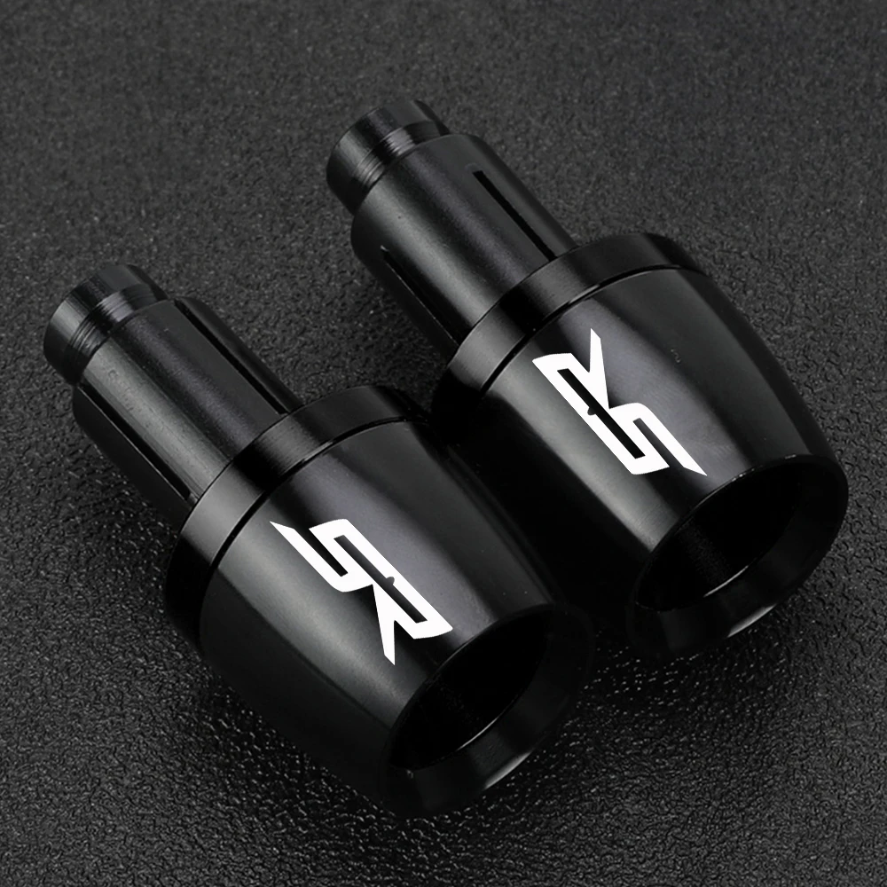 For APRILIA SR MAX SR50 SR MAX 125 300 SR 50 Motorcycle Universal 22mm Handlebar Grips Bar Ends Cap Handle Counterweight Plug 