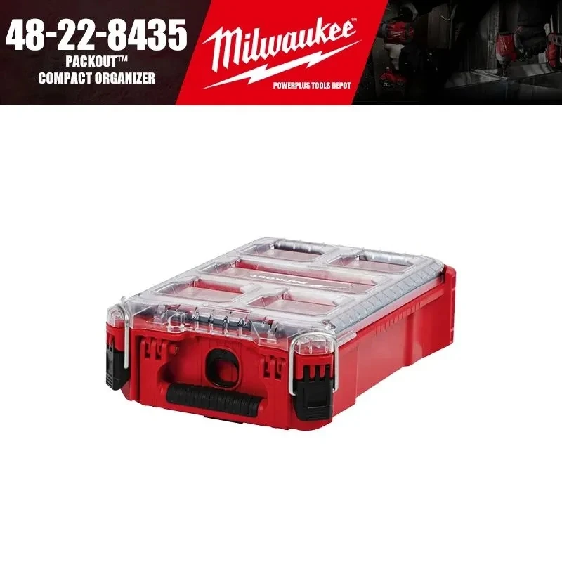Milwaukee Packout Imported Toolbox Industrial Multi-functional Hardware Home Storage Box - 48-22-8435