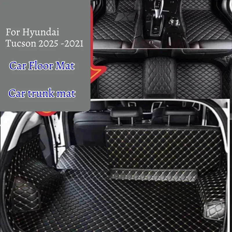 Customized Full Coverage Car Floor Mat For Hyundai Tucson L 2025 Car Interior Accessories Carpet Car Mat Accessories