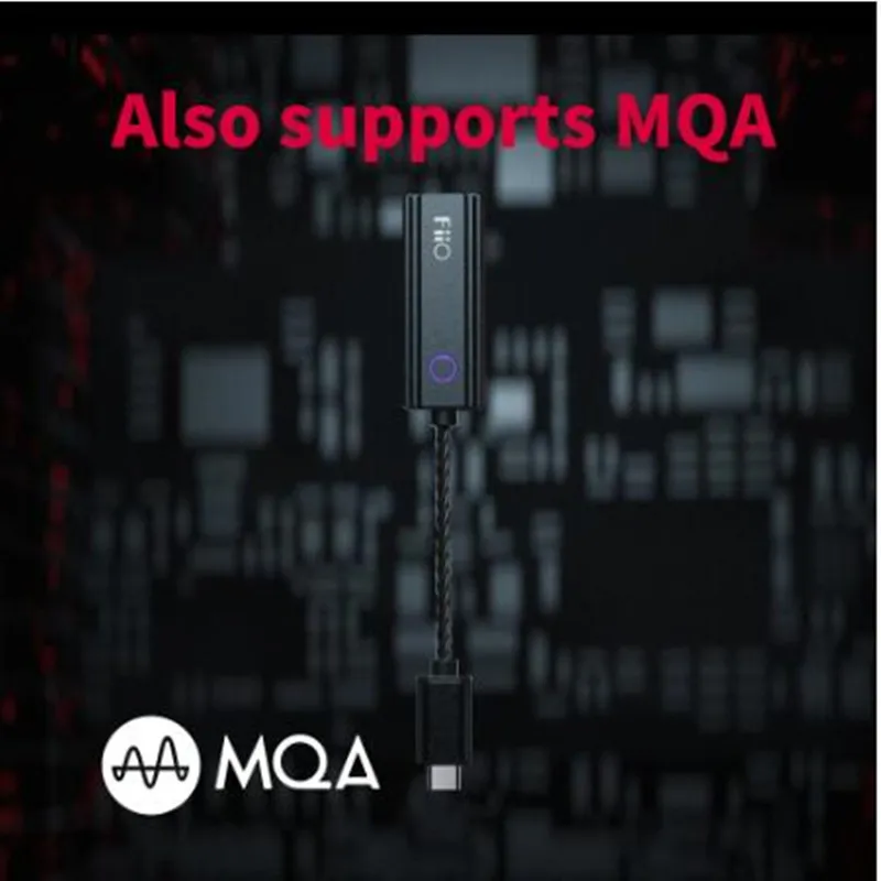 Fiio jadeaudio ka1 typec bis 3,5mm dongle es9281ac pro mqa usb dac dsd256 hifi kabel adapter für android ios mac win10