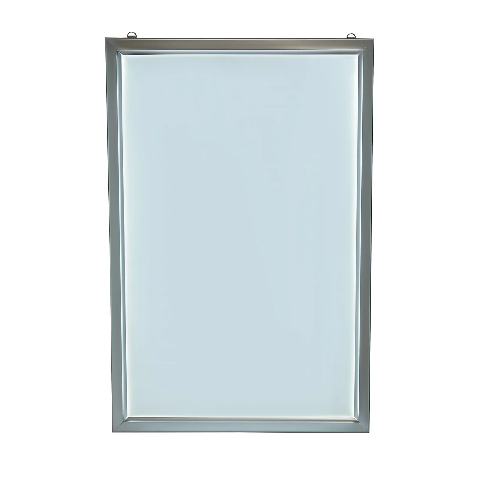 10W Wall Mounted LED Movie Poster Frame Rectangular silver Photo Frame LED Light Box Display Sign exhibitions advertisements