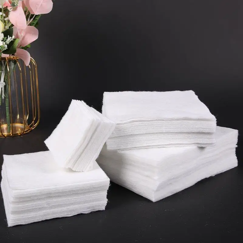 Water Retaining Fresh-keeping Absorbent Cotton Sheet Bouquet Packaging Material Bloom Shop Plant Root Moisturizing Lint 100pcs